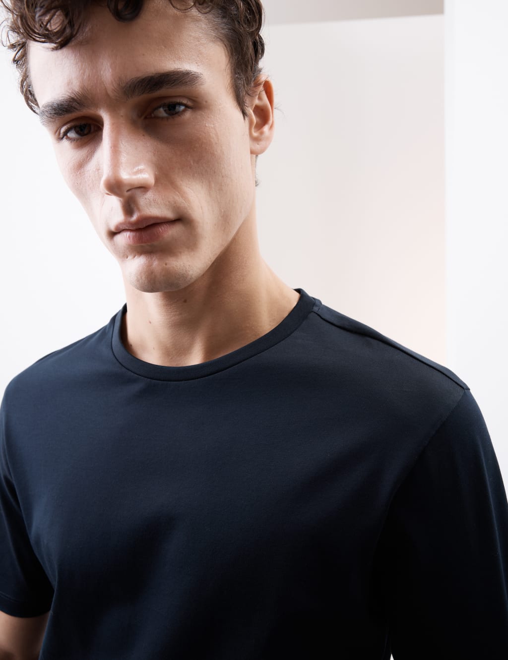 Pure Supima® Cotton Crew Neck T-shirt 6 of 7