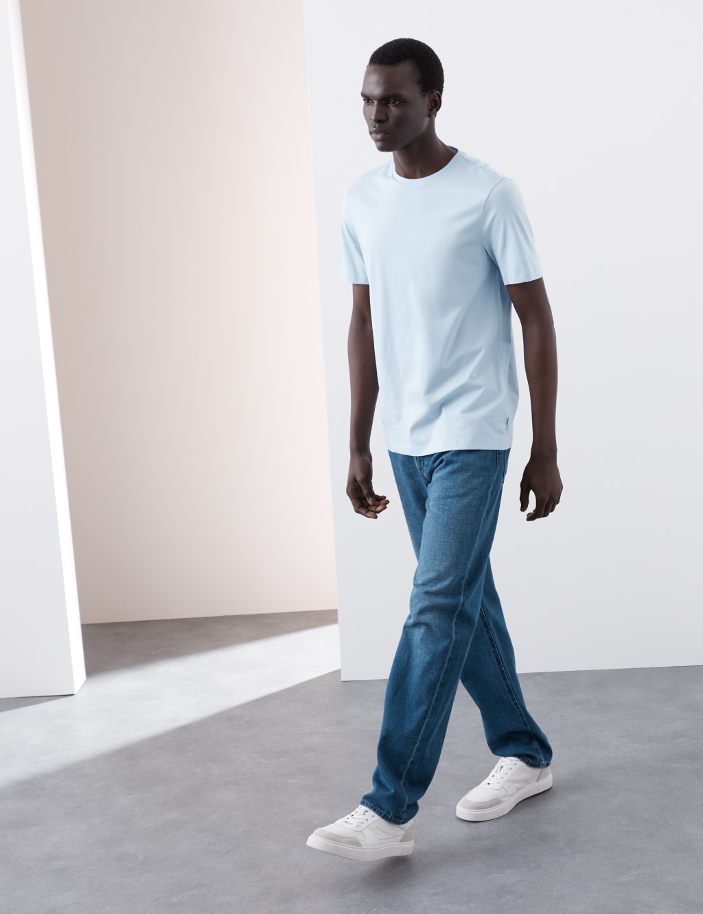 Pure Supima® Cotton Crew Neck T-shirt 4 of 6