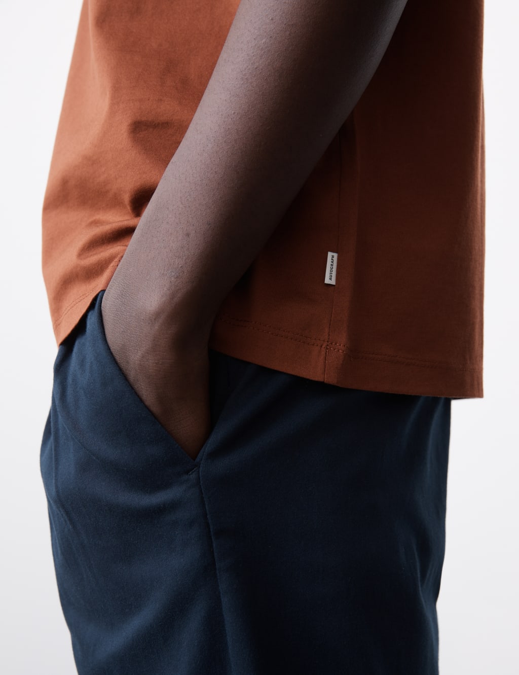 Pure Supima® Cotton Crew Neck T-shirt 6 of 7