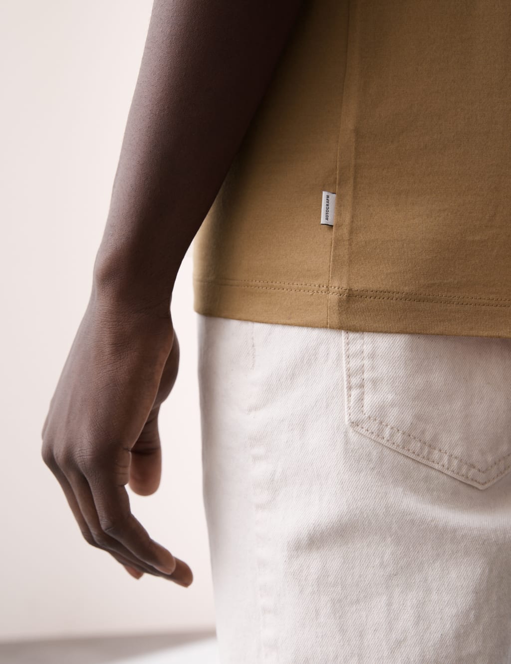 Pure Supima® Cotton Crew Neck T-shirt 3 of 7