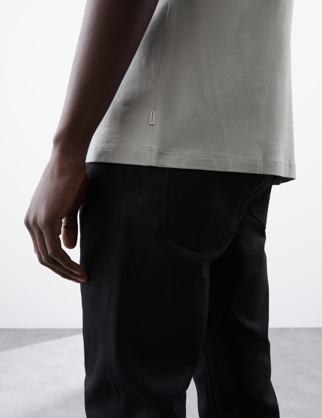 Pure Supima® Cotton Crew Neck T-shirt 5 of 6