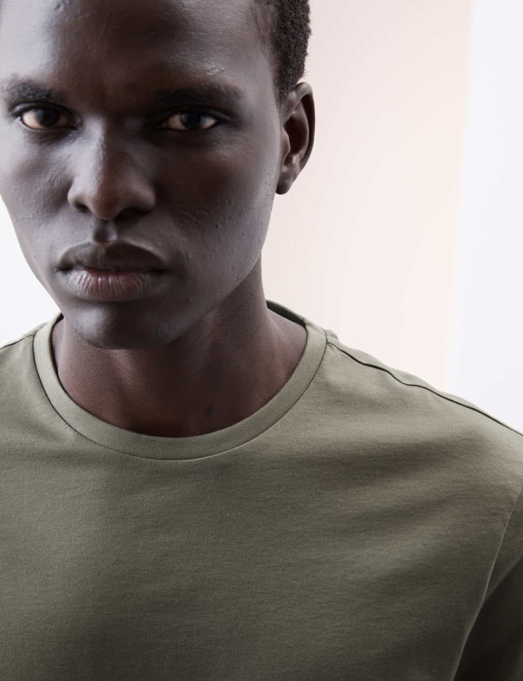 Pure Supima® Cotton Crew Neck T-shirt 5 of 7