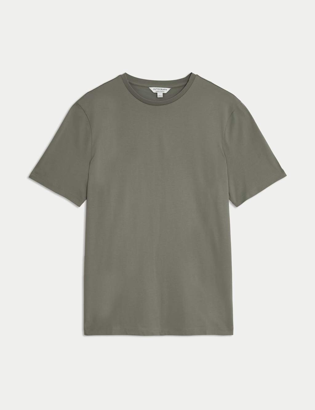 Pure Supima® Cotton Crew Neck T-shirt 2 of 7