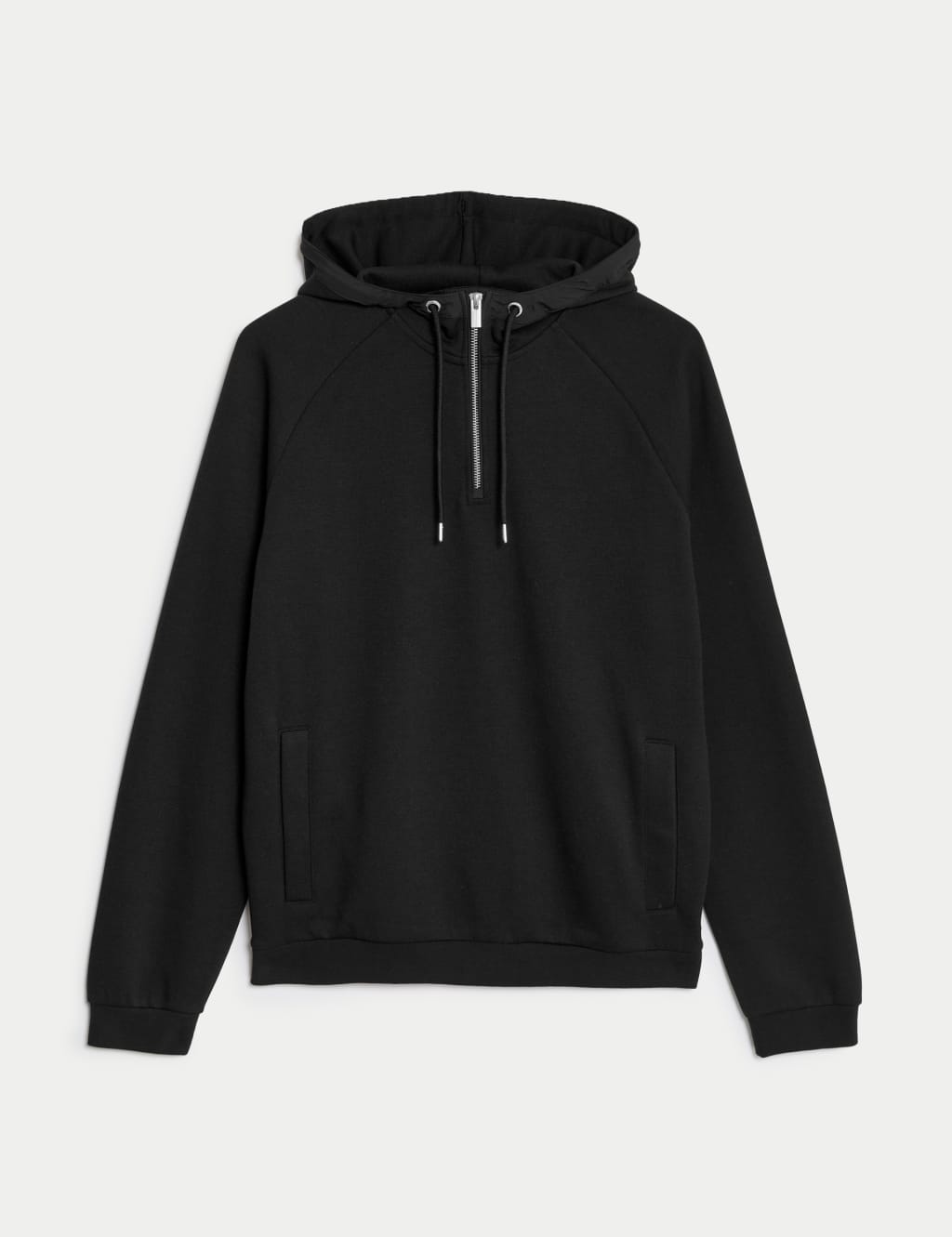 Cotton Blend Half Zip Hoodie 2 of 7