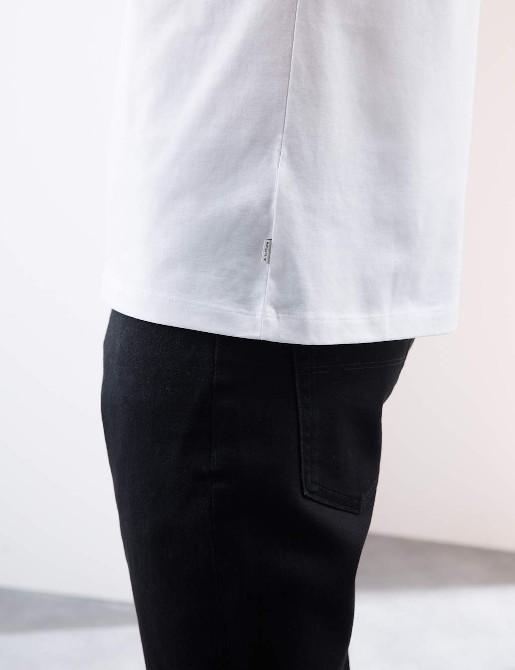 Pure Supima® Cotton V-Neck T-Shirt 3 of 5