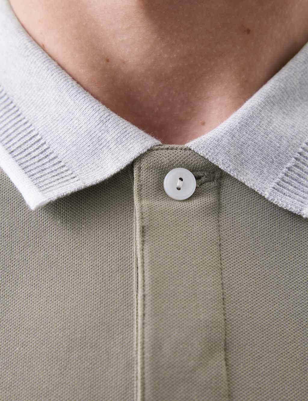 Cotton Blend Micro Pique Polo Shirt 3 of 7