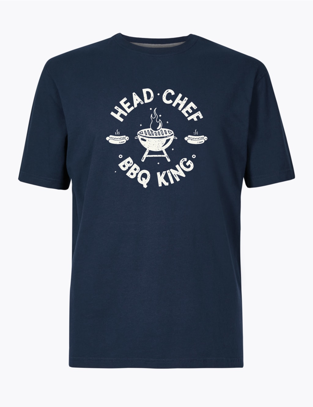 Pure Cotton BBQ Graphic T-Shirt 1 of 1