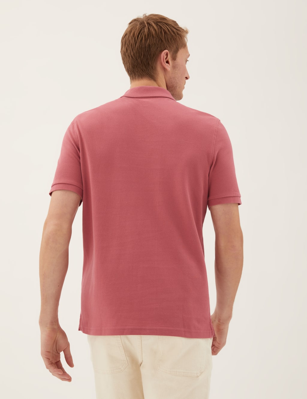 Pure Cotton Pique Regular Fit Polo Shirt 4 of 4