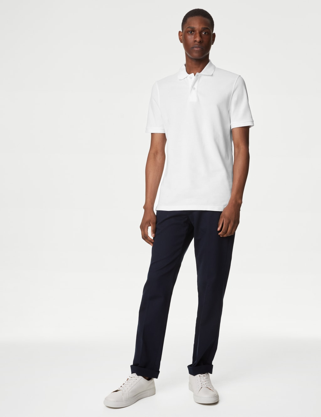 Polo pique slim fit store