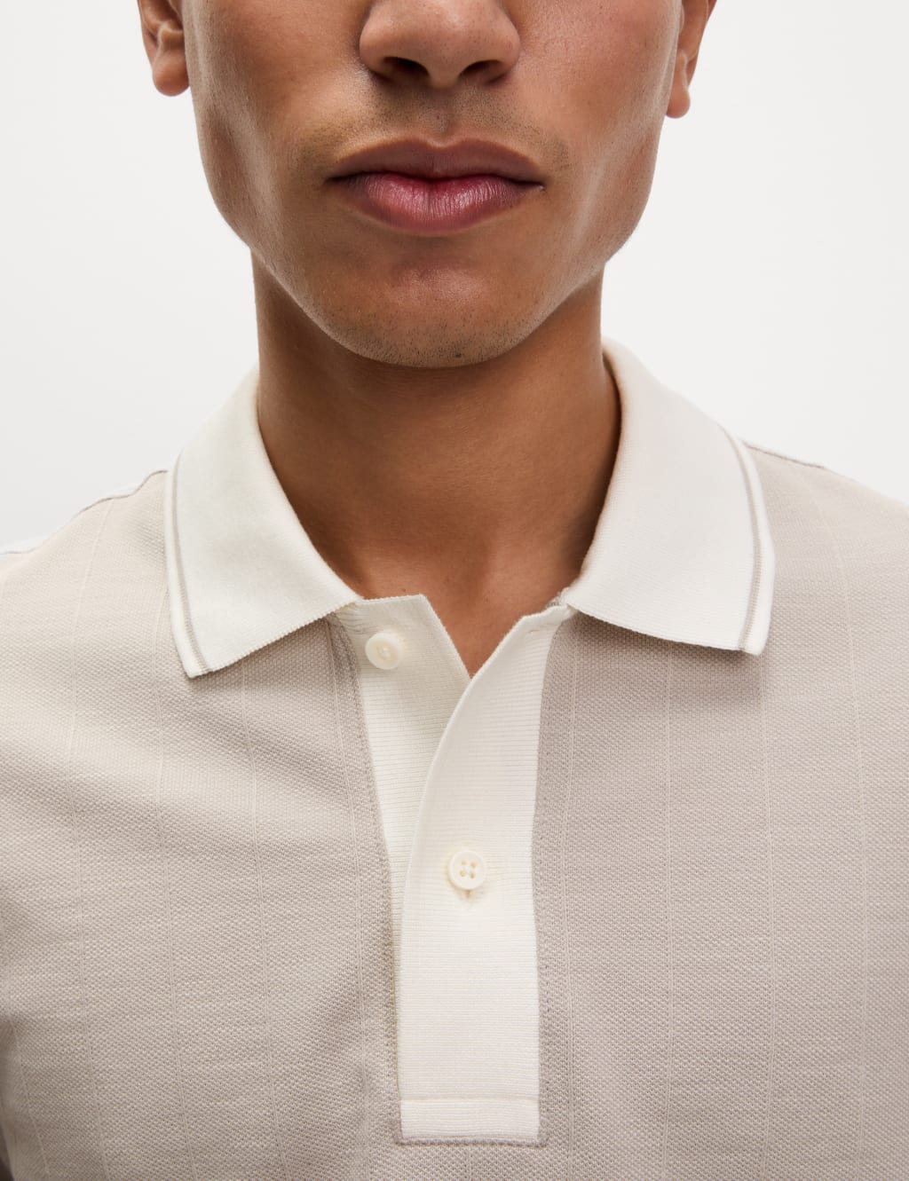 Cotton Rich Textured Polo Shirt 4 of 5