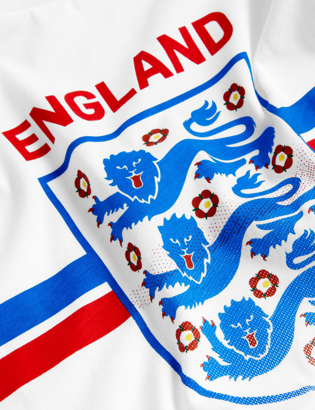 Pure Cotton Crew Neck England T-Shirt 2 of 2