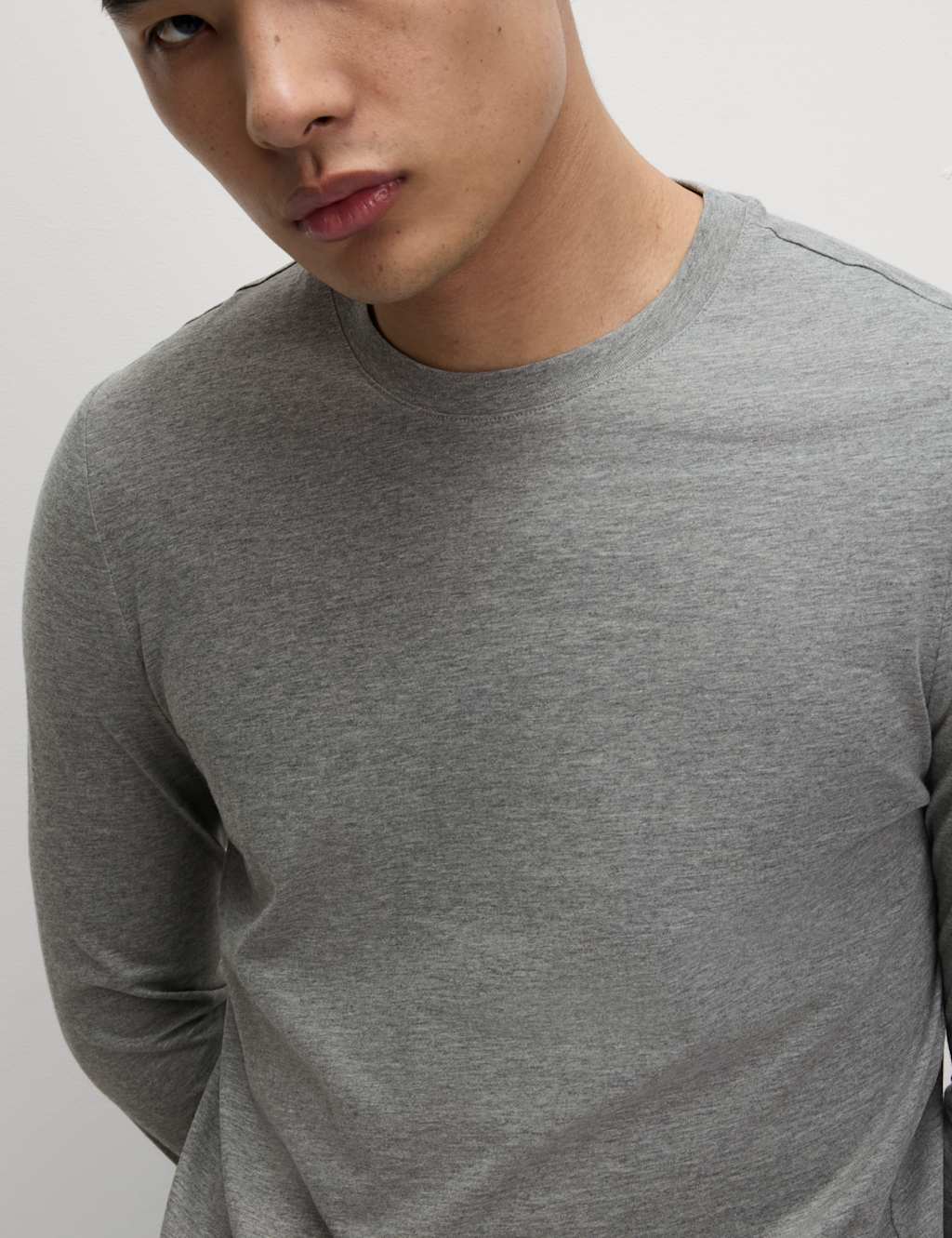Pure Cotton Long Sleeve T-Shirt 5 of 6