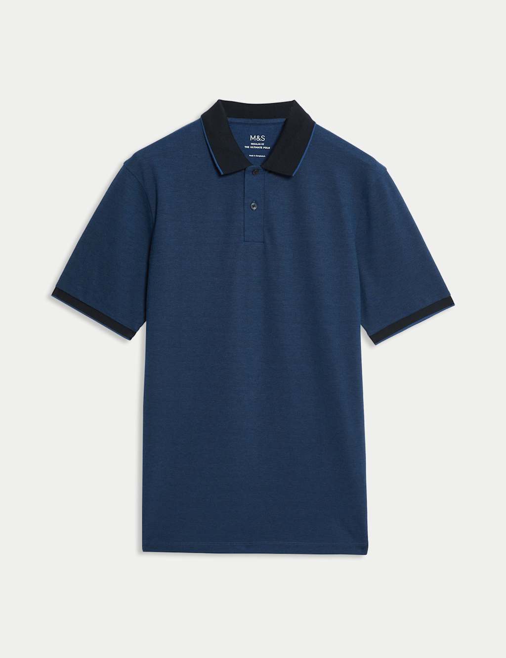 The Ultimate Tipped Pique Polo Shirt 2 of 5