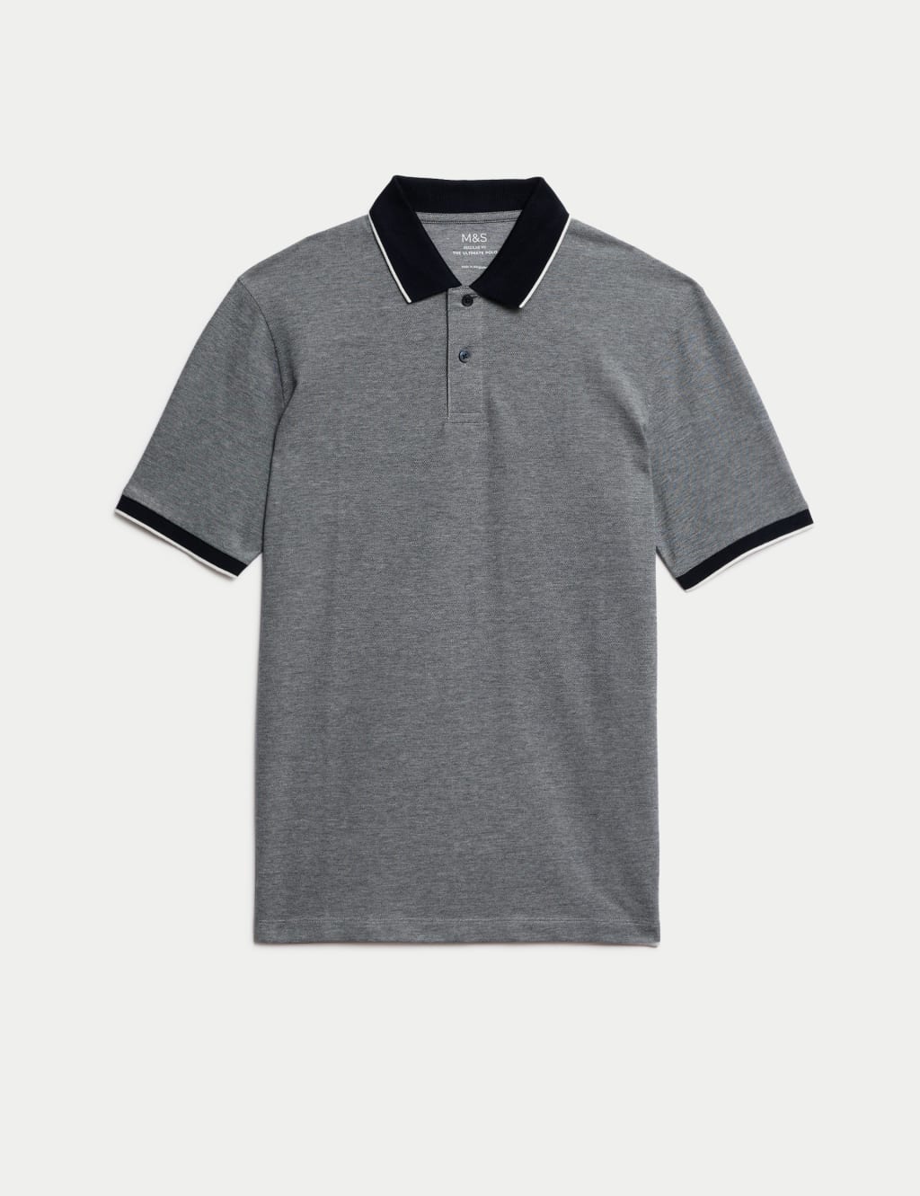 The Ultimate Tipped Pique Polo Shirt 2 of 5