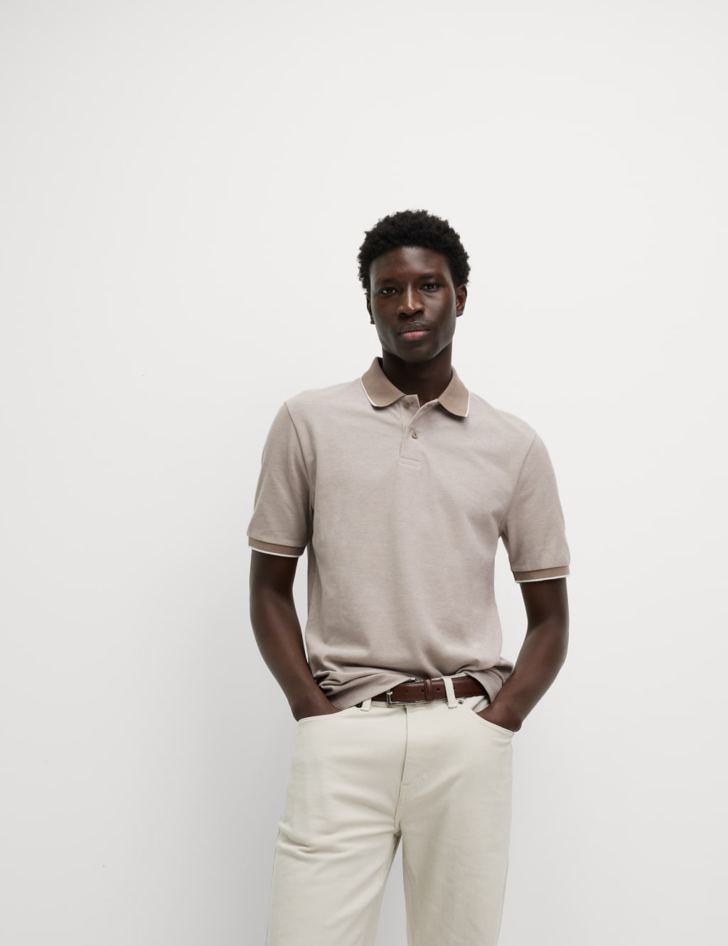 The Ultimate Tipped Pique Polo Shirt 6 of 6
