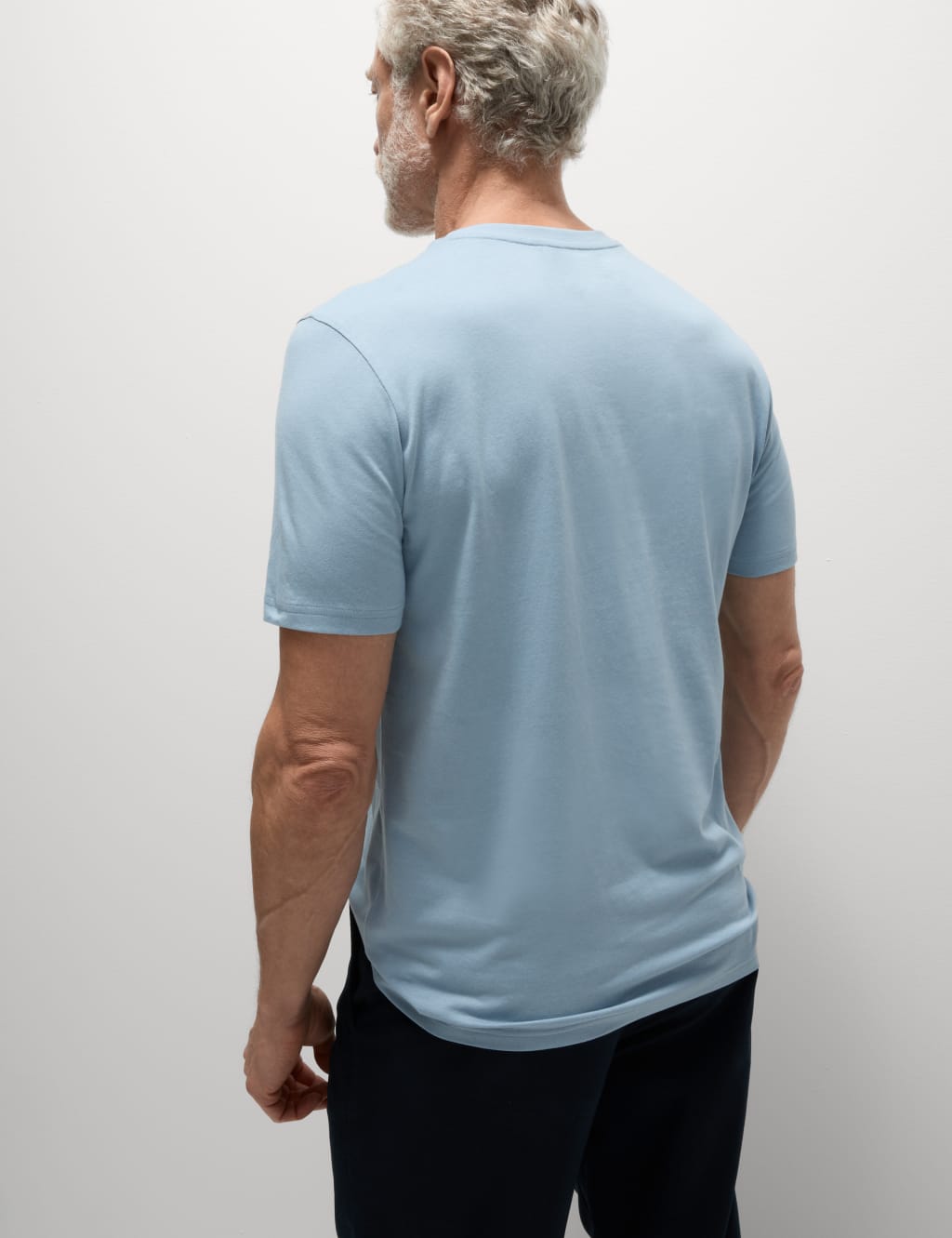 Regular Fit Pure Cotton Crew Neck T-Shirt 5 of 5