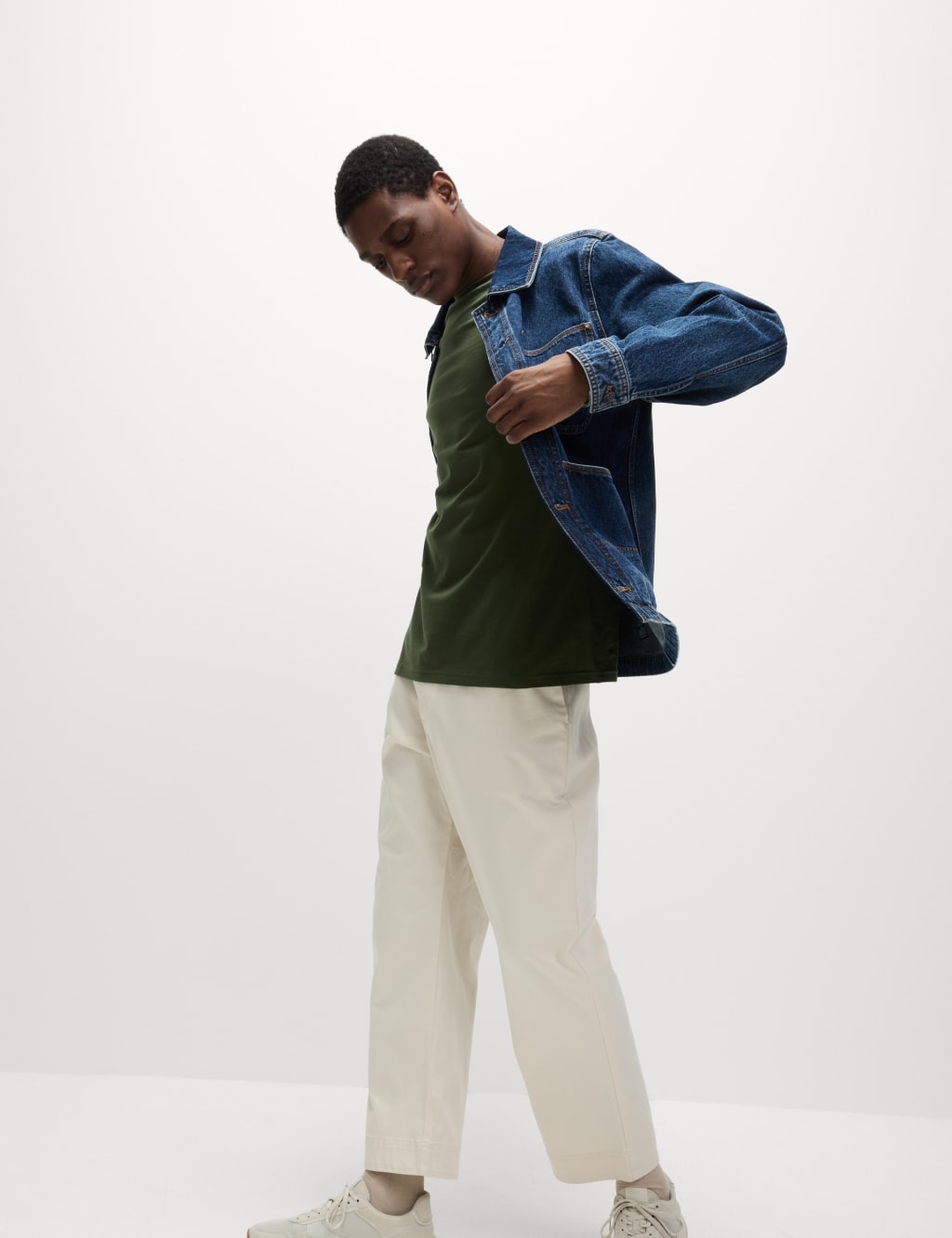 Regular Fit Pure Cotton Crew Neck T-Shirt 3 of 4