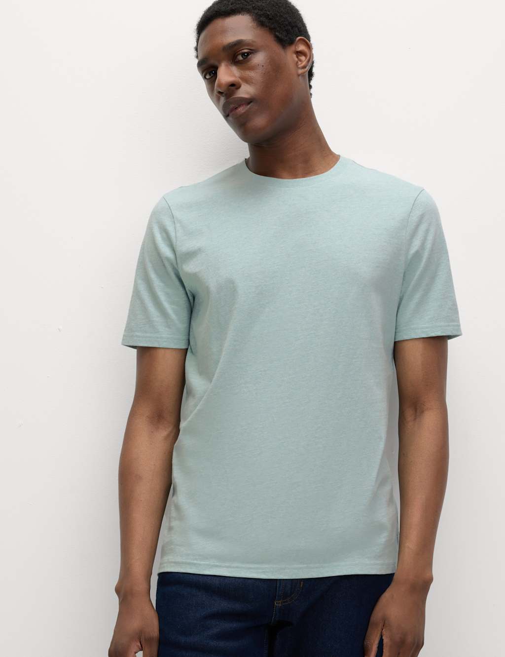 Regular Fit Pure Cotton Crew Neck T-Shirt 4 of 6