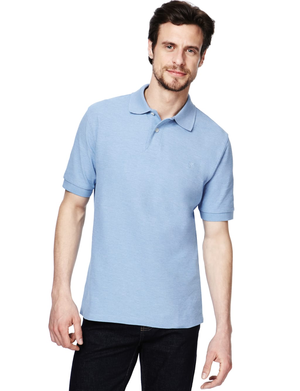 Cotton Rich Fairtrade Polo Shirt 1 of 4