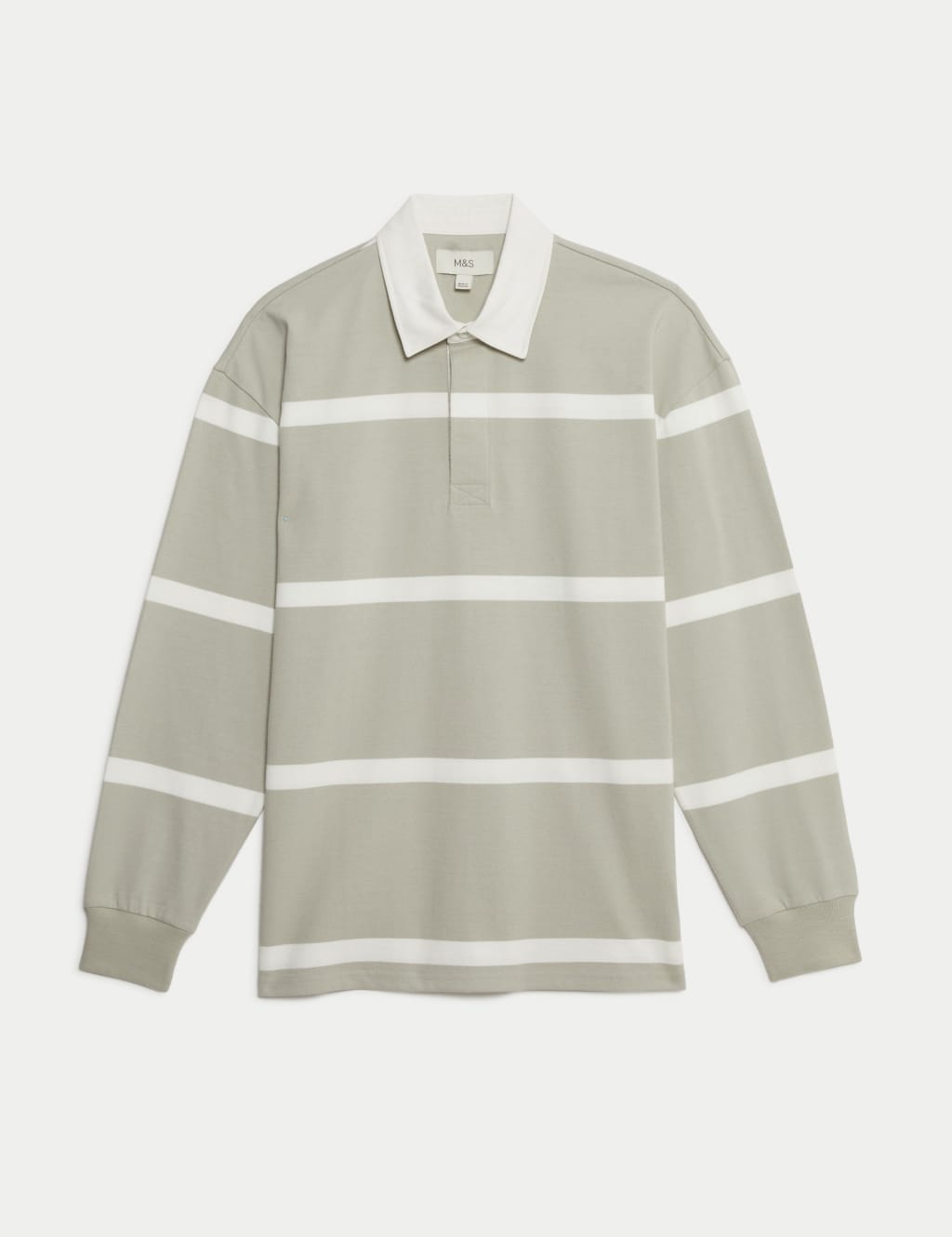 Pure Cotton Striped Rugby Shirt 2 of 5