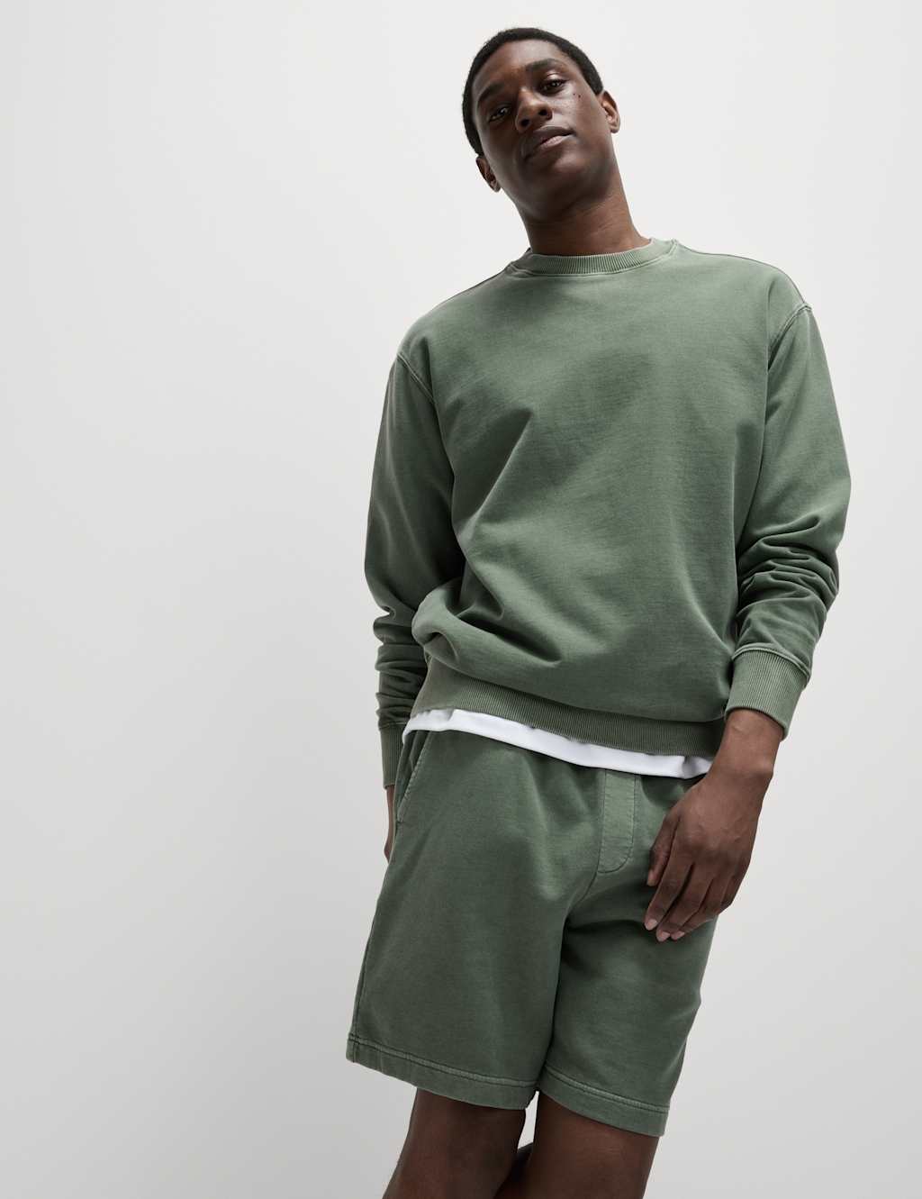Pure Cotton Garment Dye Sweatshirt 3 of 6