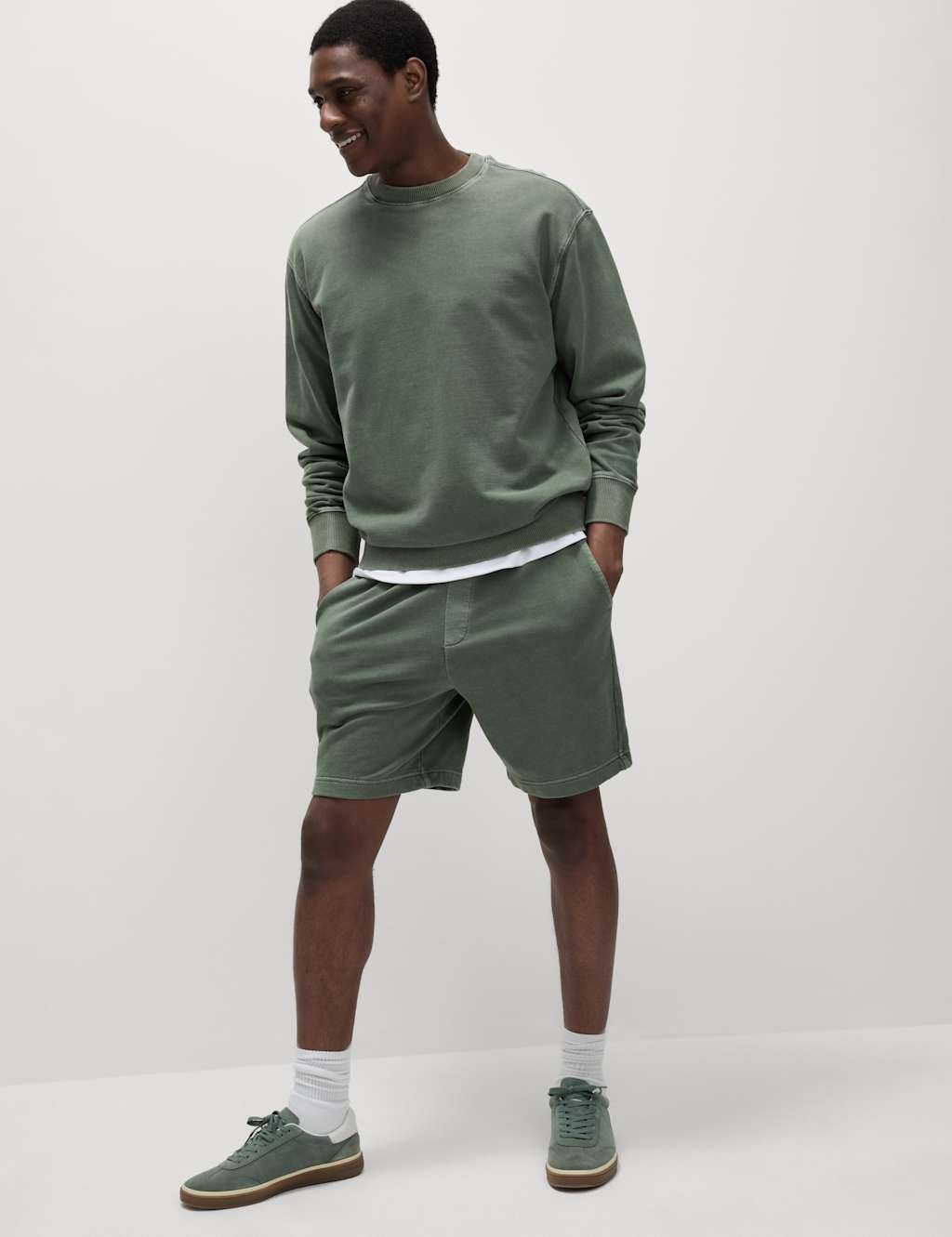 Pure Cotton Garment Dye Sweatshirt 5 of 6