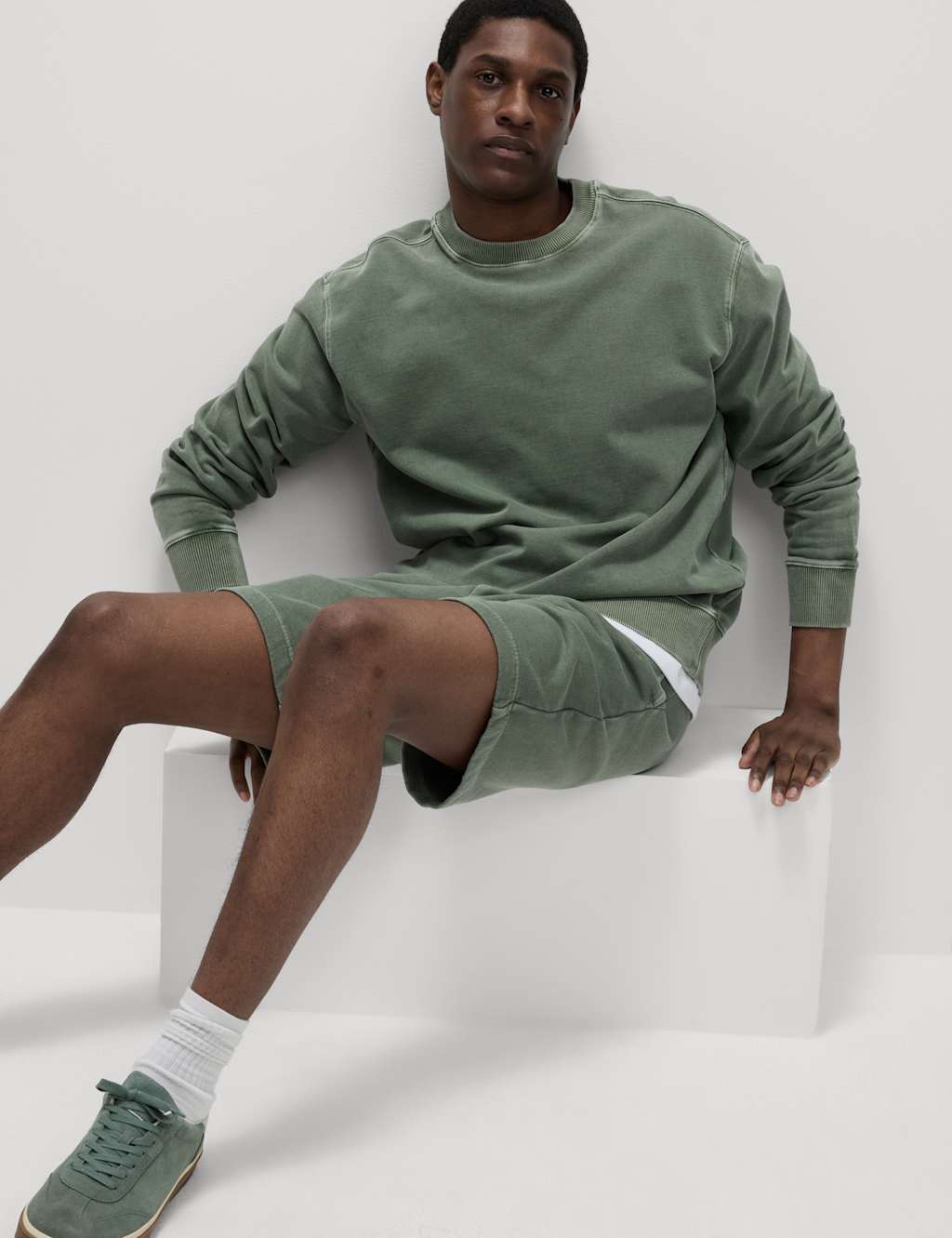 Pure Cotton Garment Dye Sweatshirt 6 of 6