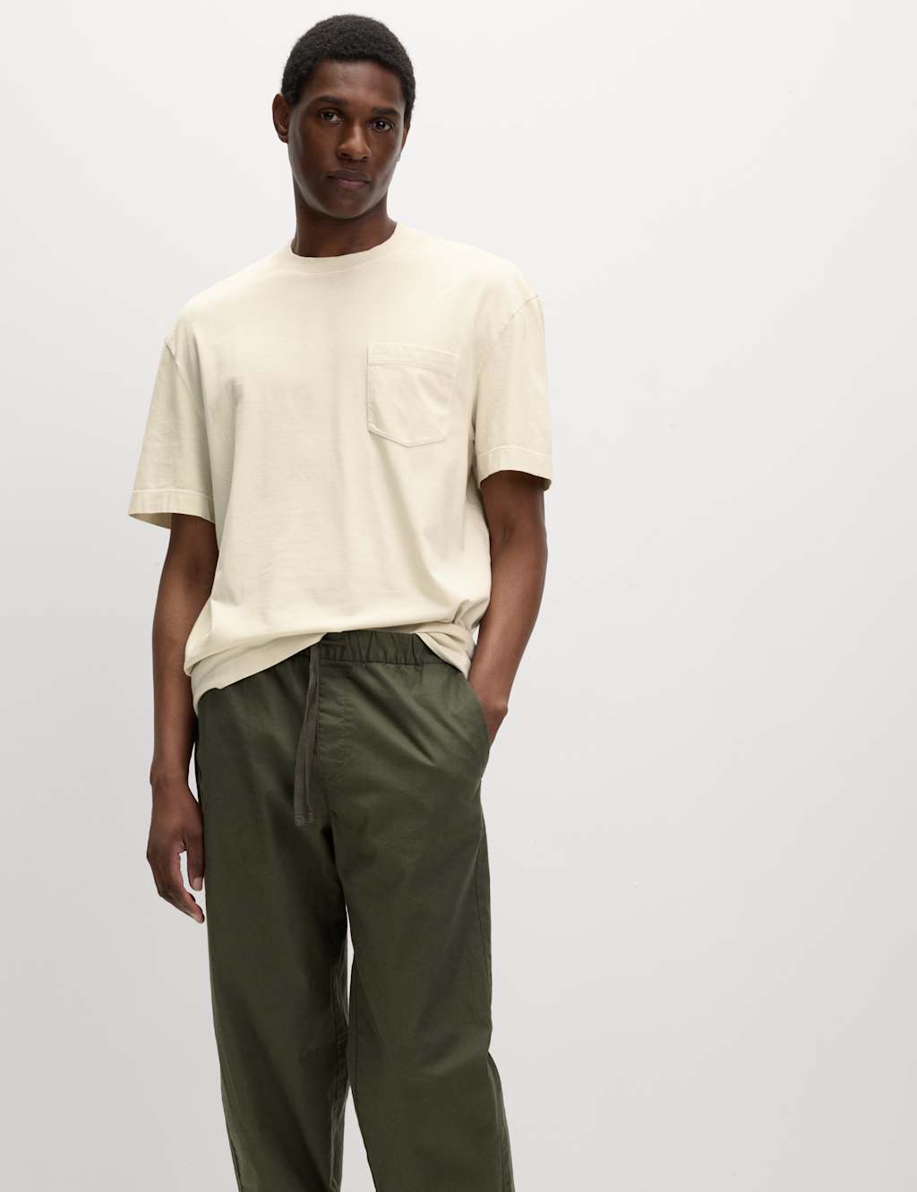 Pure Cotton Garment Dyed T-Shirt 4 of 5