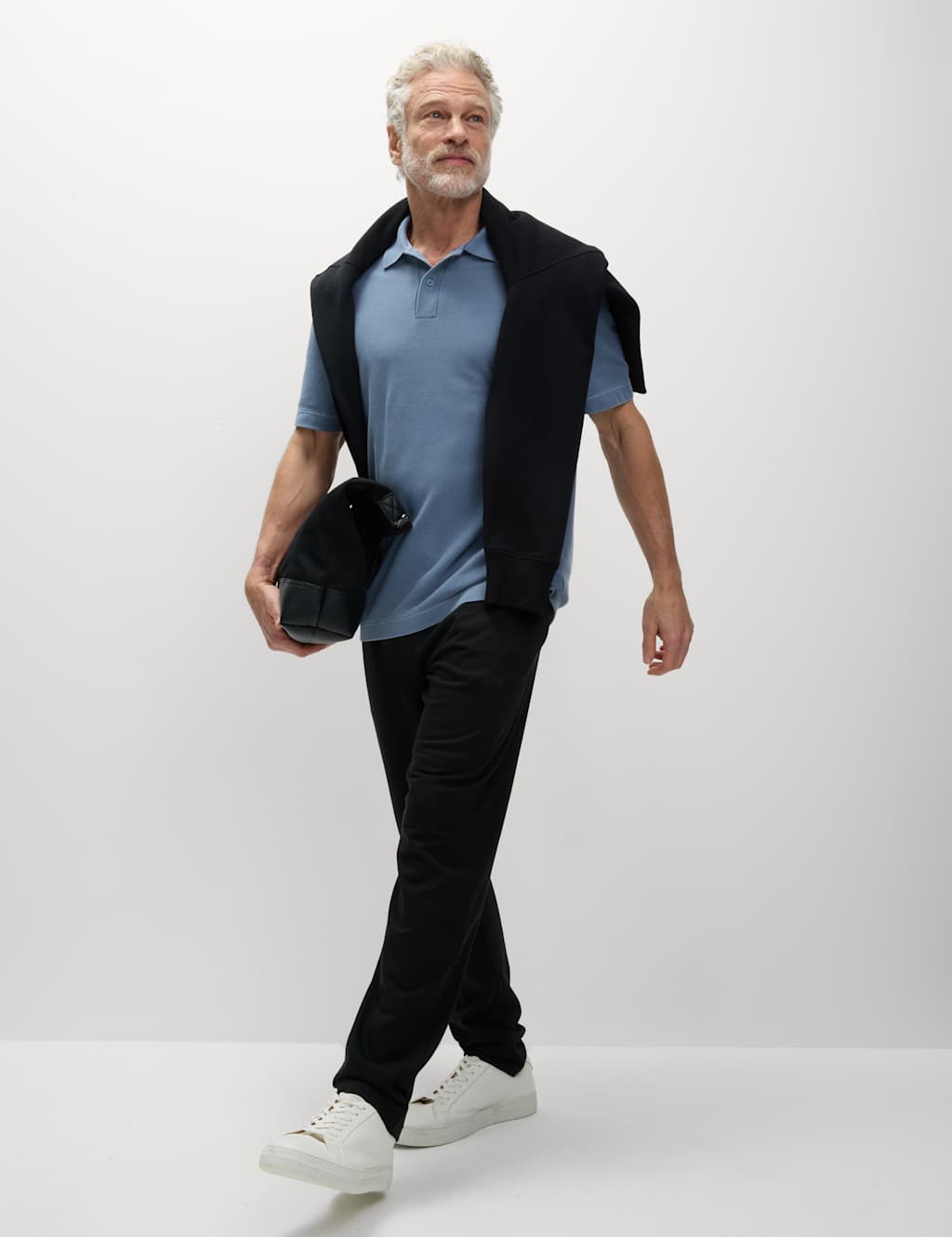 Relaxed Fit Pure Cotton Garment Dyed Polo Shirt 4 of 6