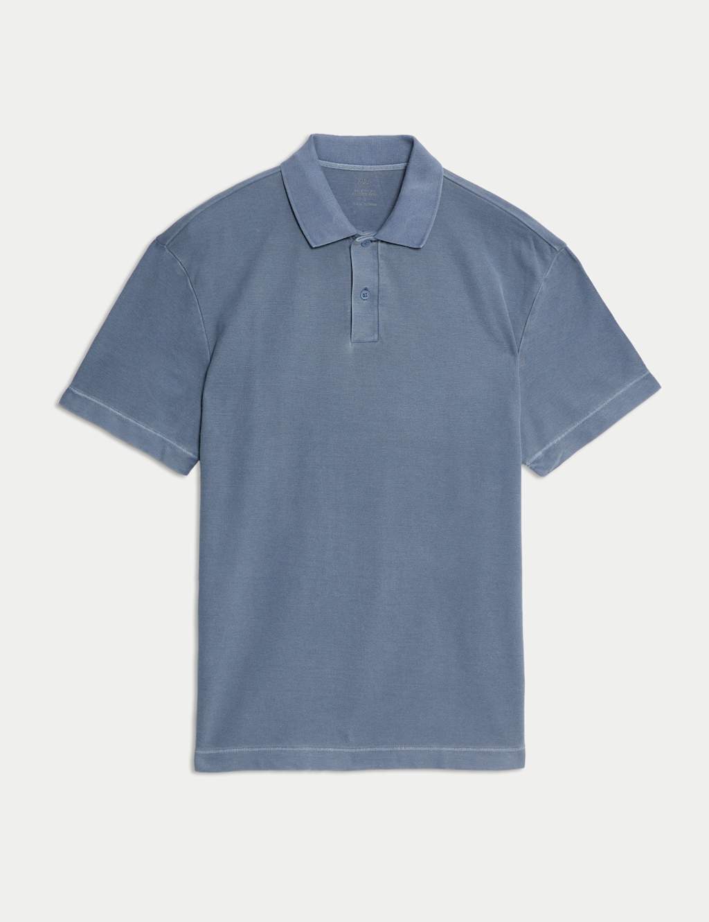 Relaxed Fit Pure Cotton Garment Dyed Polo Shirt 2 of 6