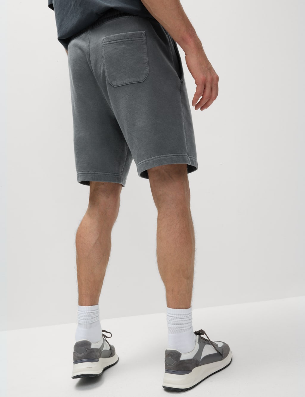 Relaxed Fit Pure Cotton Garment Dye Short 5 of 5