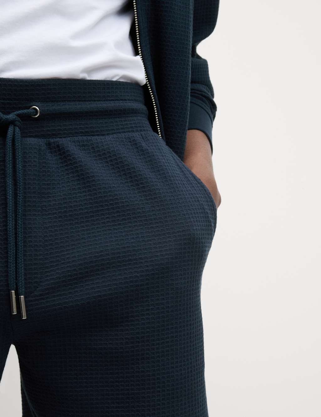 Waffle Pure Cotton Regular Fit Shorts 4 of 5