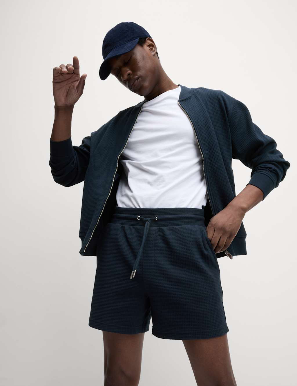 Waffle Pure Cotton Regular Fit Shorts 5 of 5