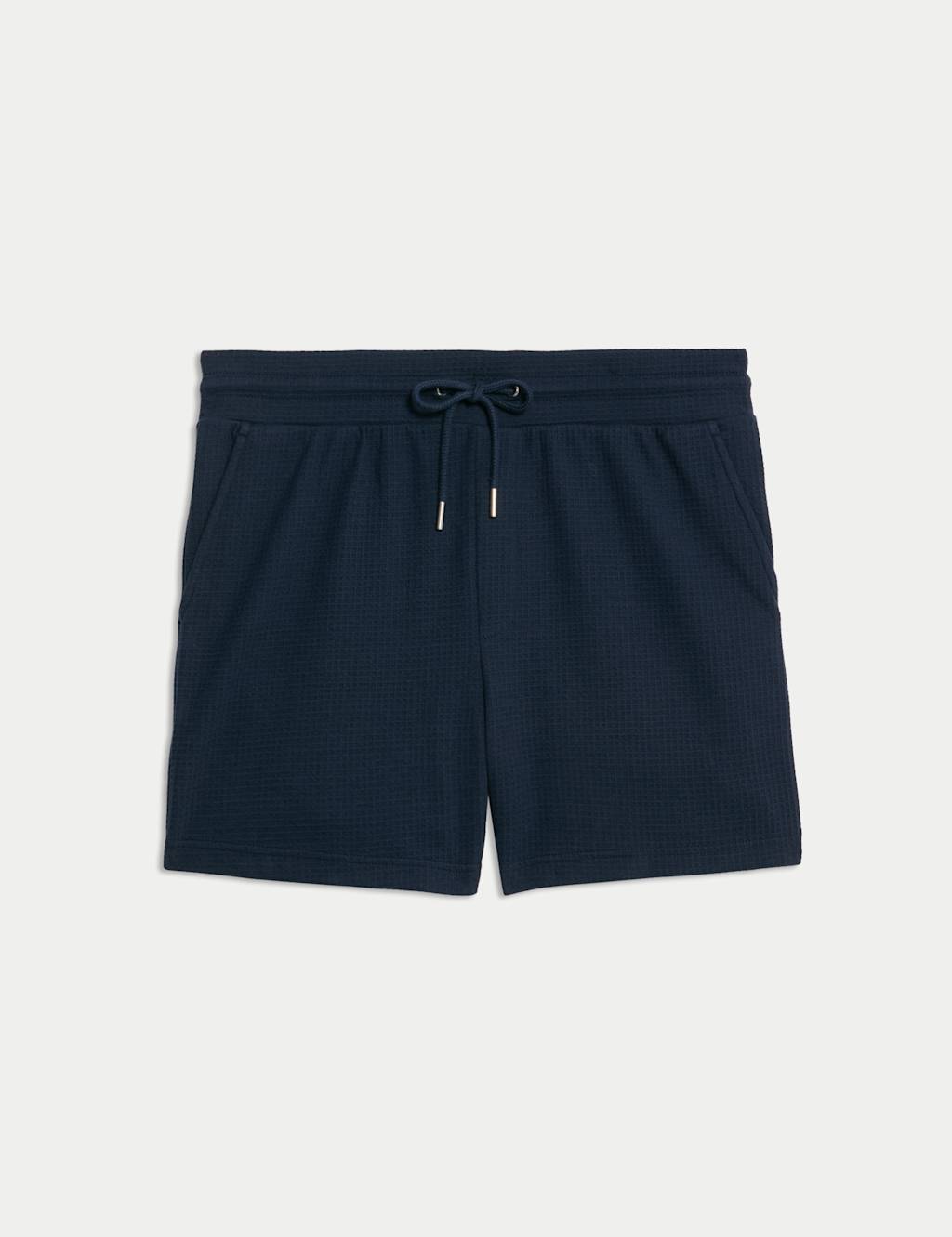 Waffle Pure Cotton Regular Fit Shorts 2 of 5