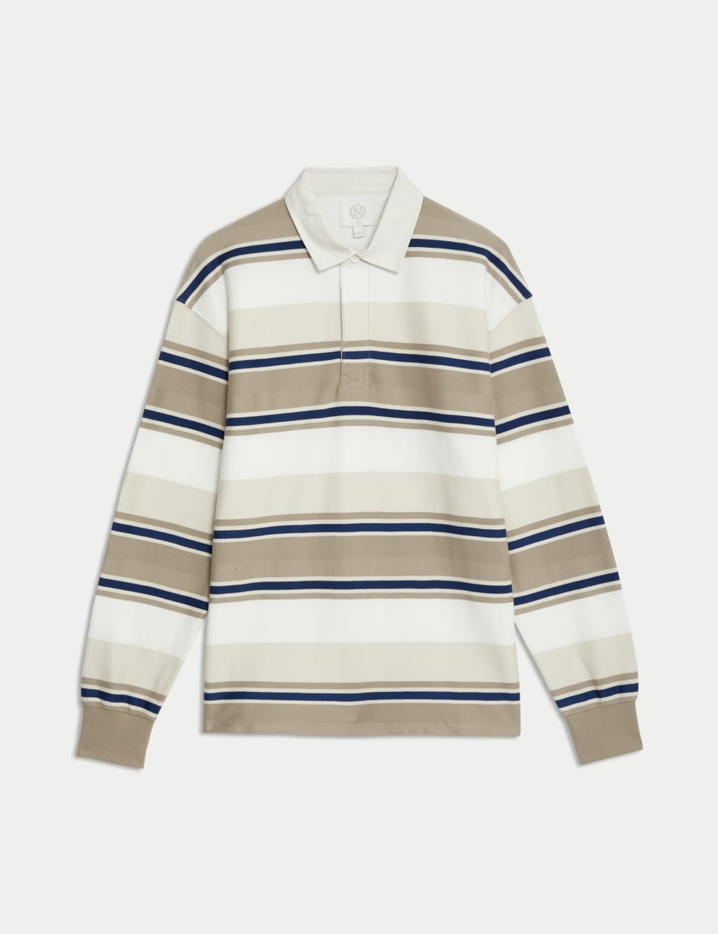 Pure Cotton Striped Rugby Shirt 2 of 6