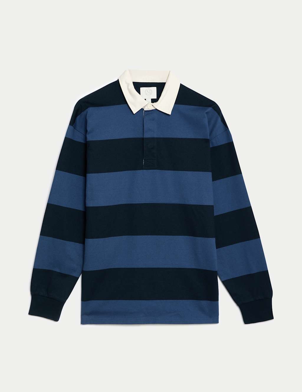 Pure Cotton Striped Rugby Shirt 2 of 7