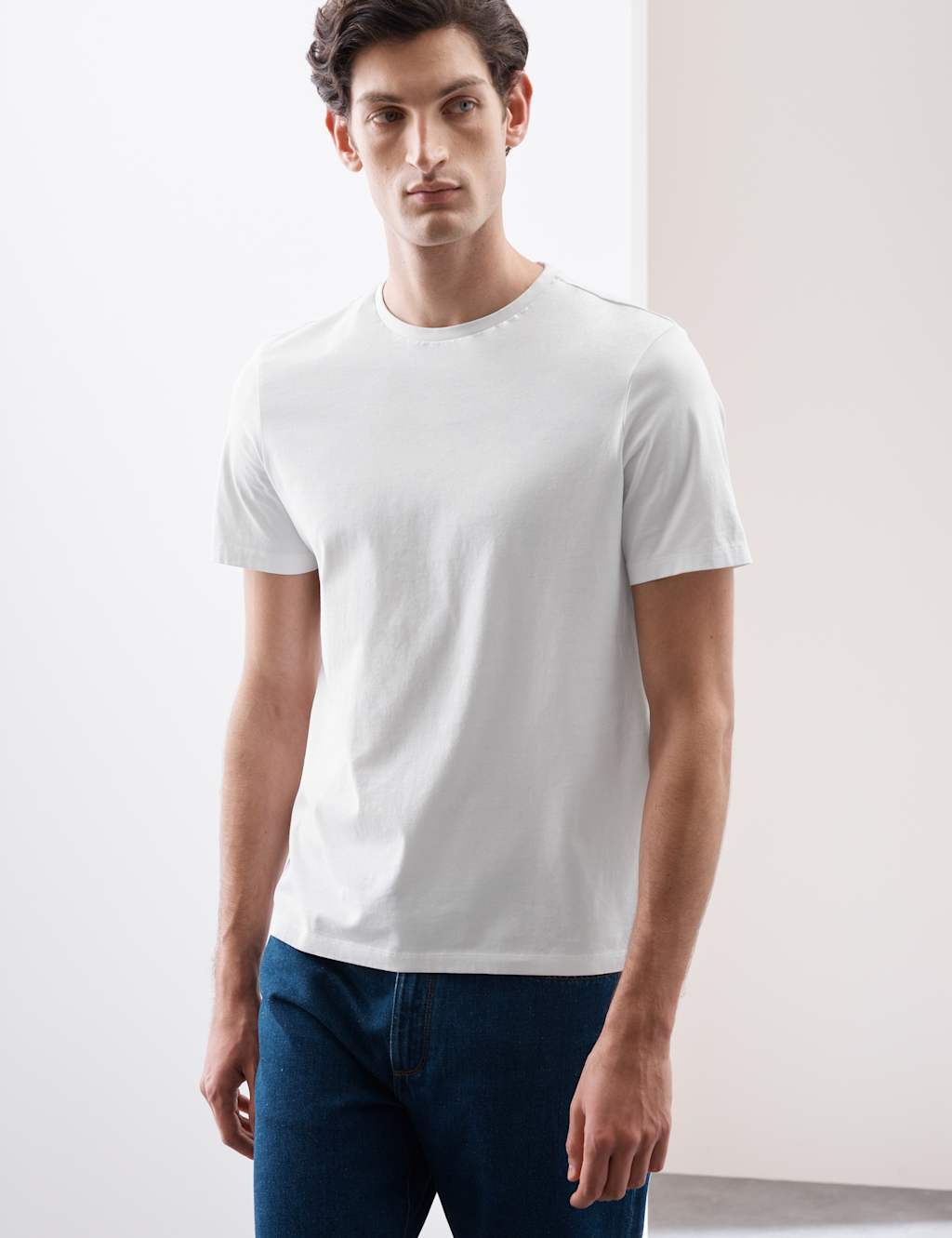 3pk Pure Supima® Cotton T-Shirts 4 of 7