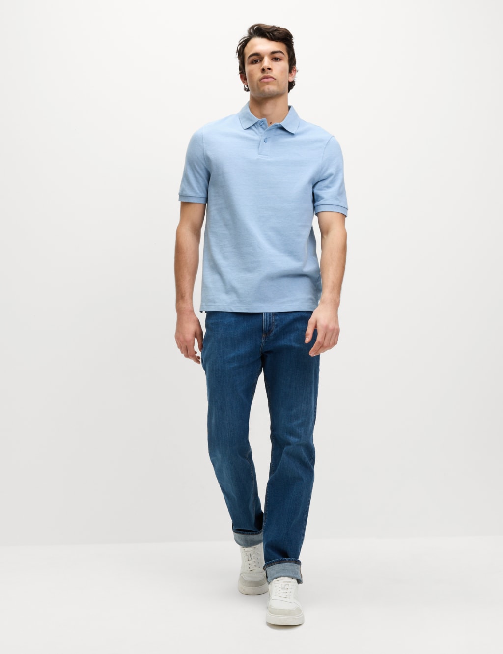 2 Pack Pure Cotton Polo Shirts 4 of 5