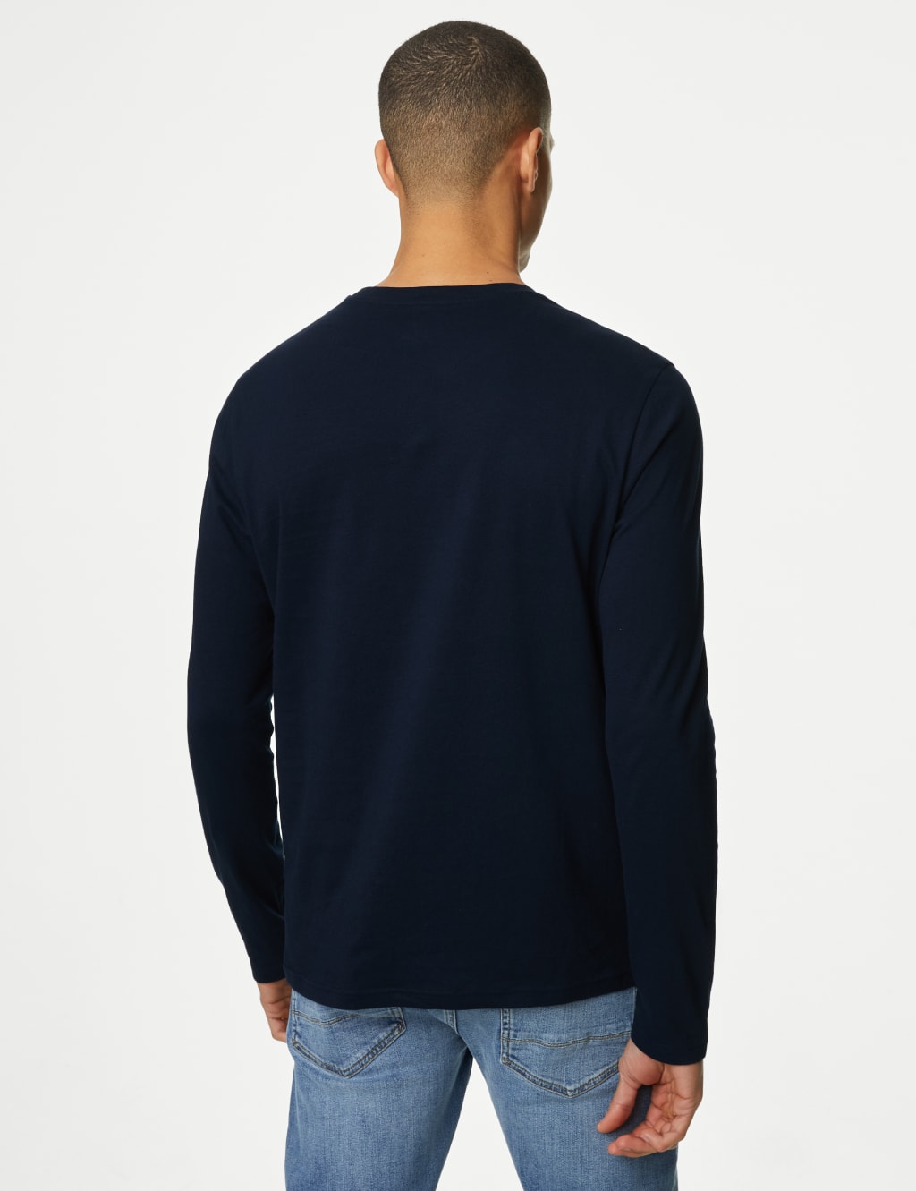 2pk Pure Cotton Long Sleeve T-Shirts | M&S Collection | M&S
