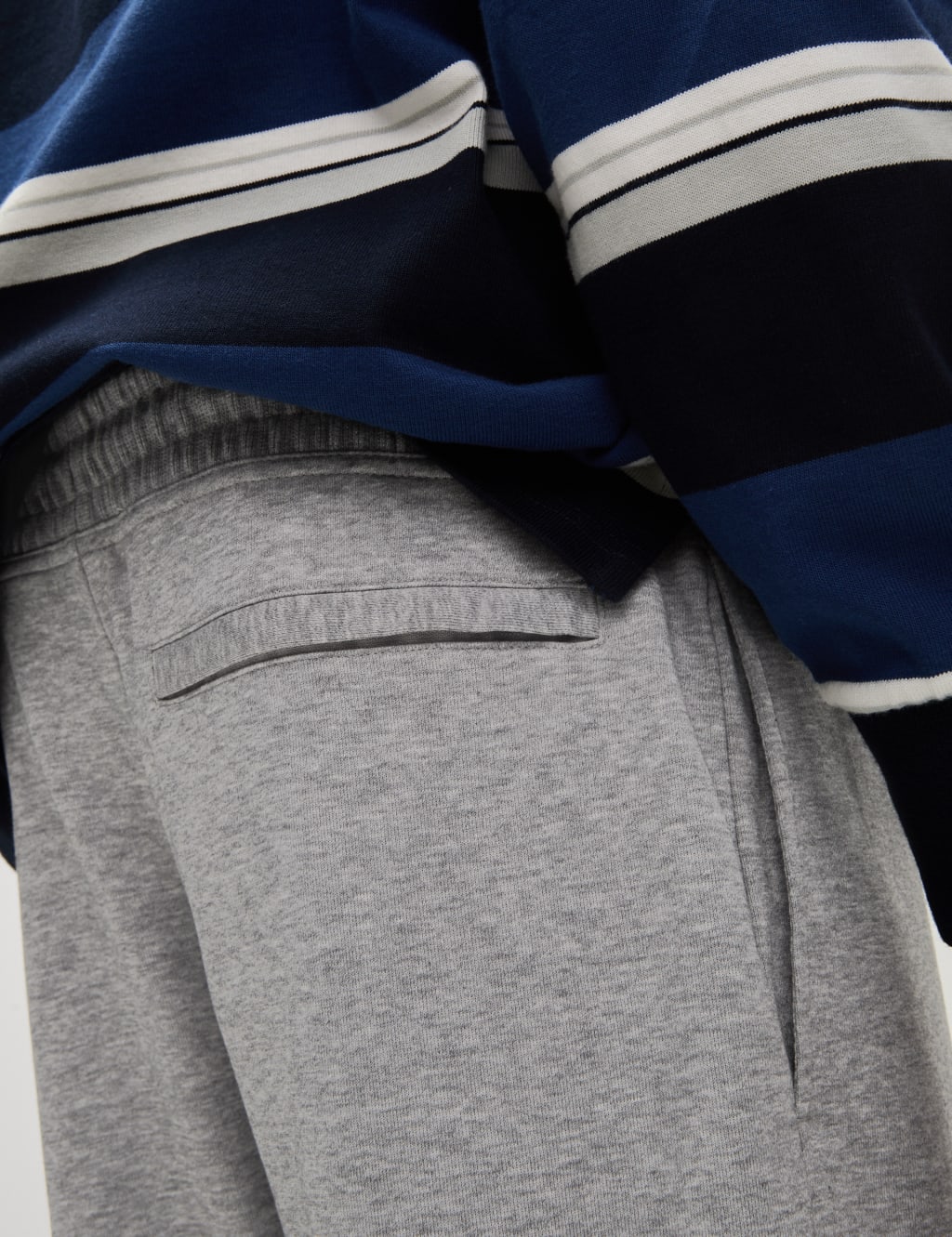 2pk Cotton Rich Straight Leg Joggers 5 of 5