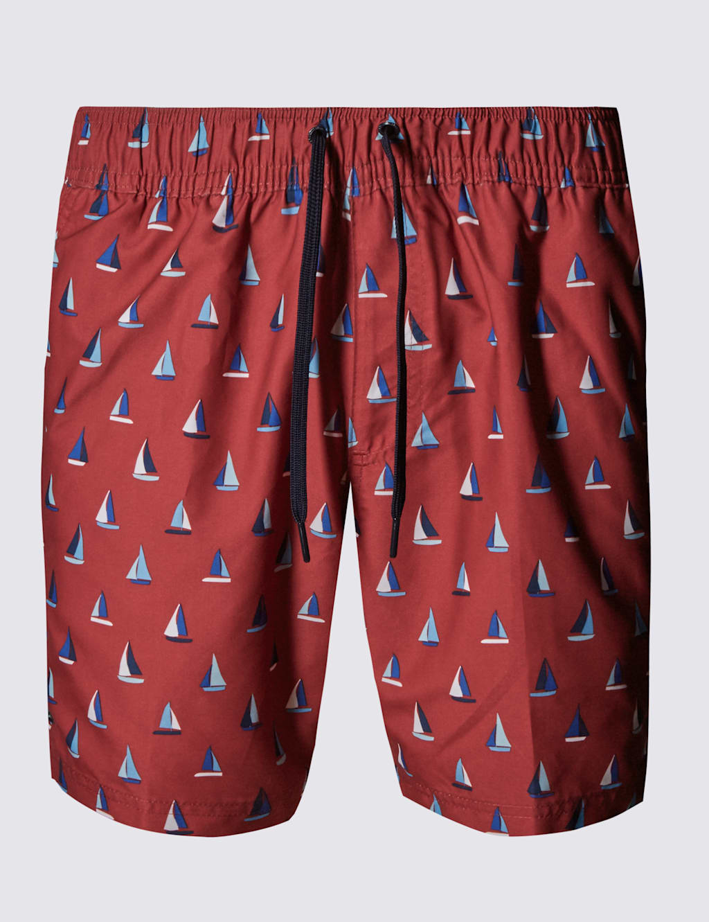 Quick Dry Boat Print Swim Shorts 2 of 3