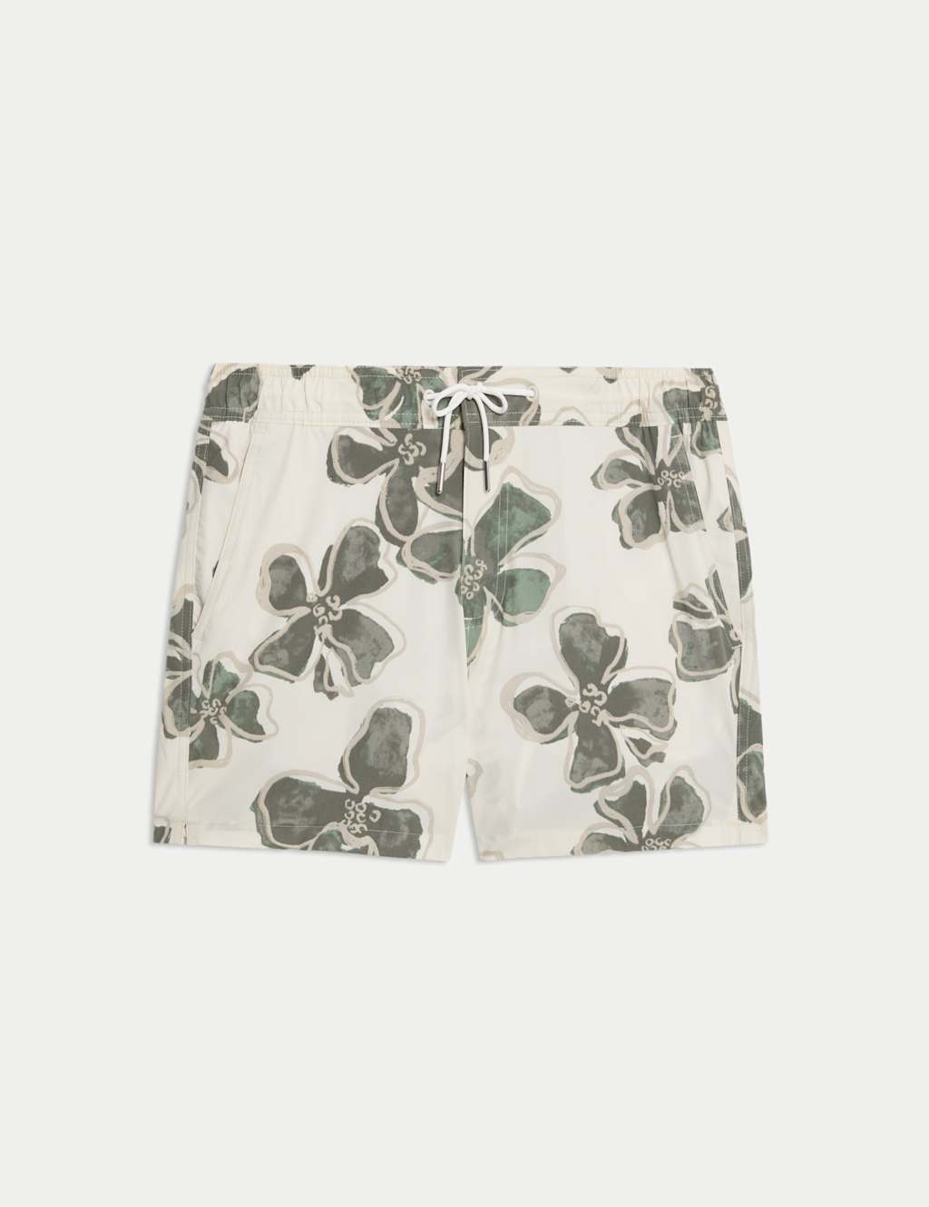 Quick Dry Floral Print Swim Shorts 2 of 6