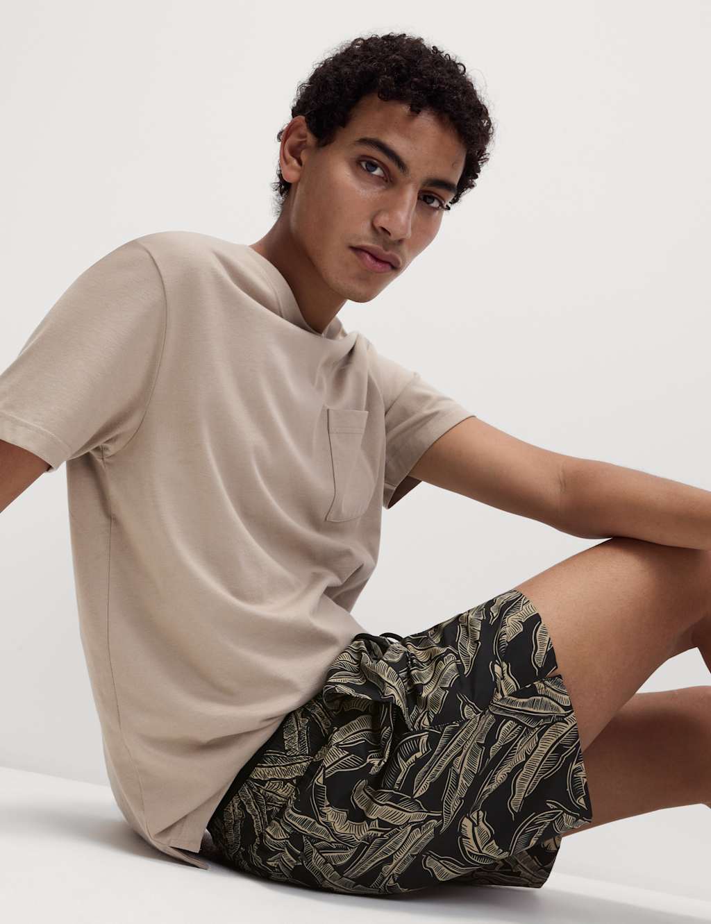 Banana Leaf Print Swim Shorts 6 of 6