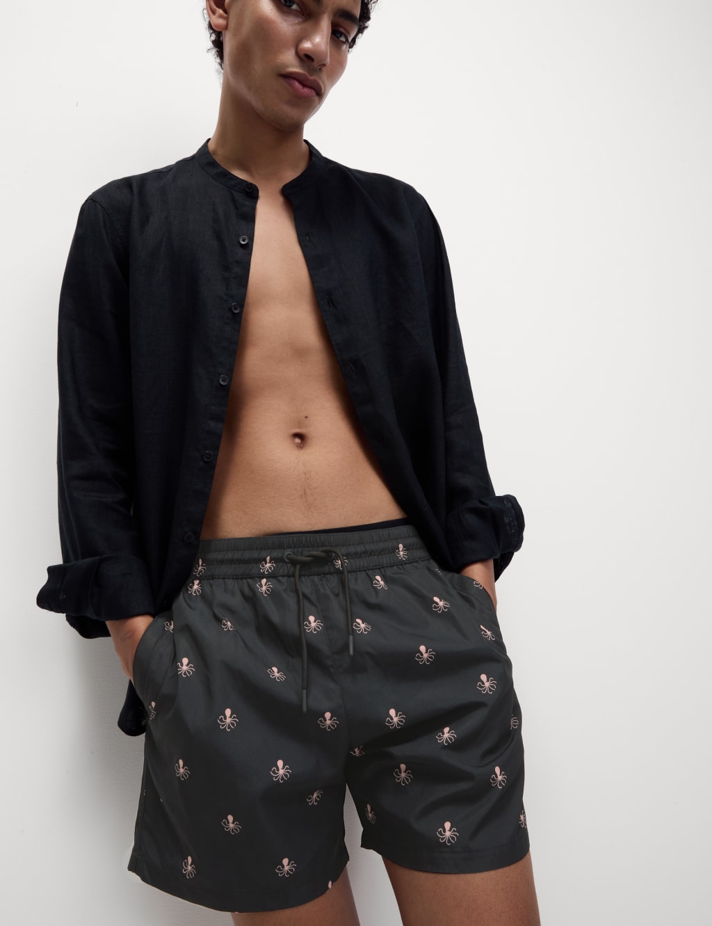 Quick Dry Printed Swim Shorts 4 of 5