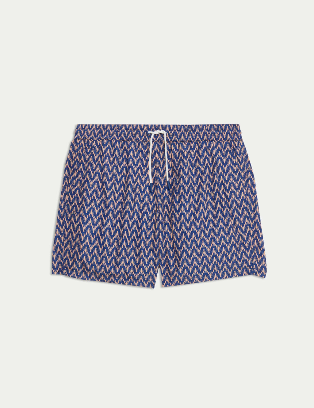 Quick Dry Lobster Print Swim Shorts 2 of 5