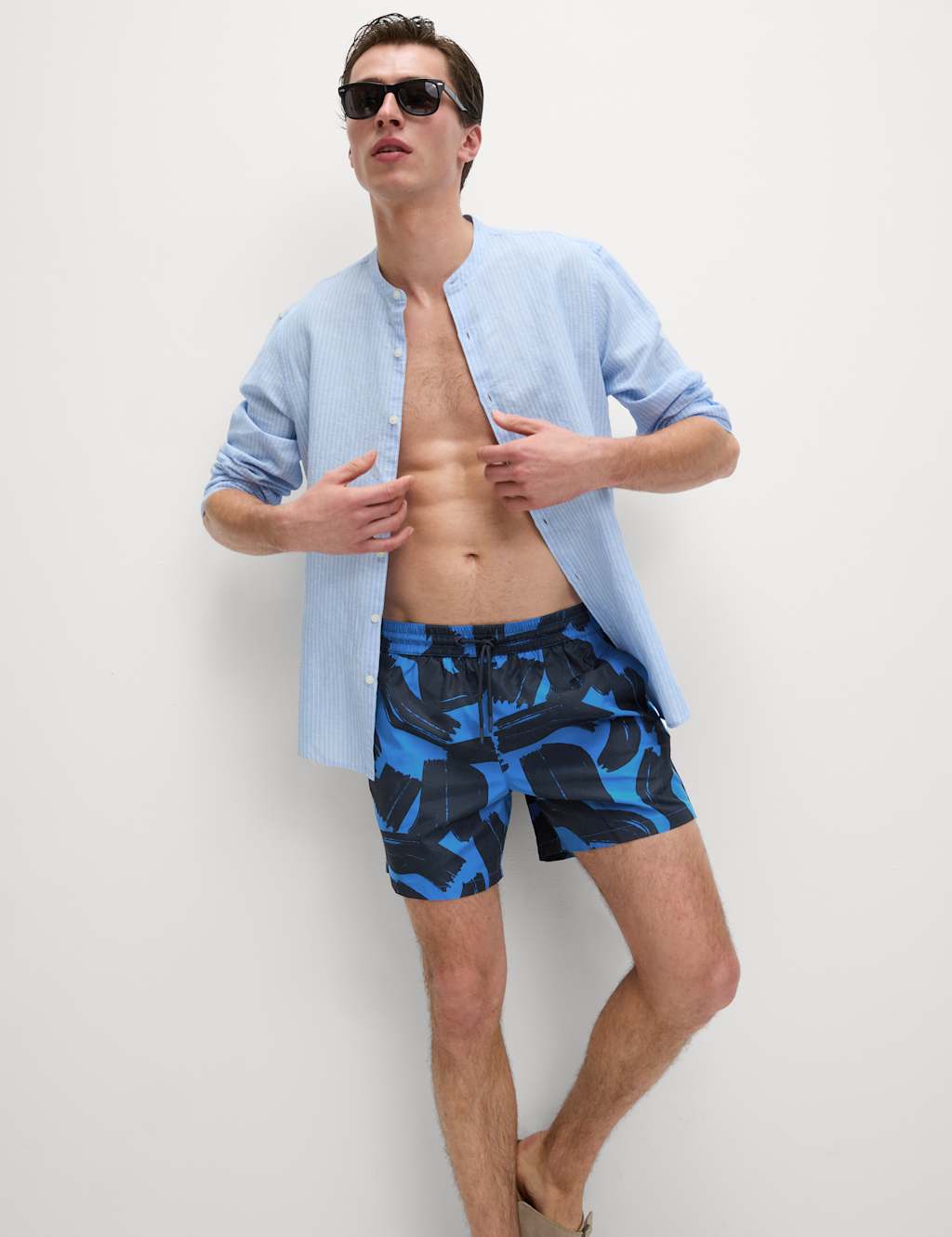 Quick Dry Printed Swim Shorts 3 of 6
