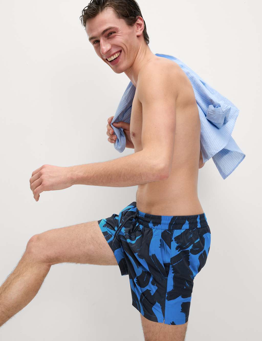 Quick Dry Printed Swim Shorts 5 of 6