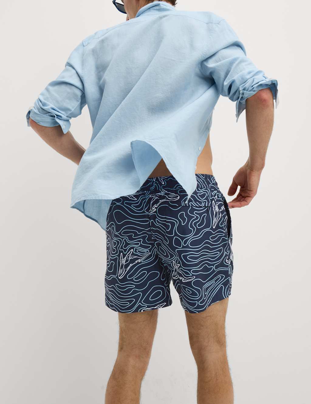 Quick Dry Printed Swim Shorts 5 of 7