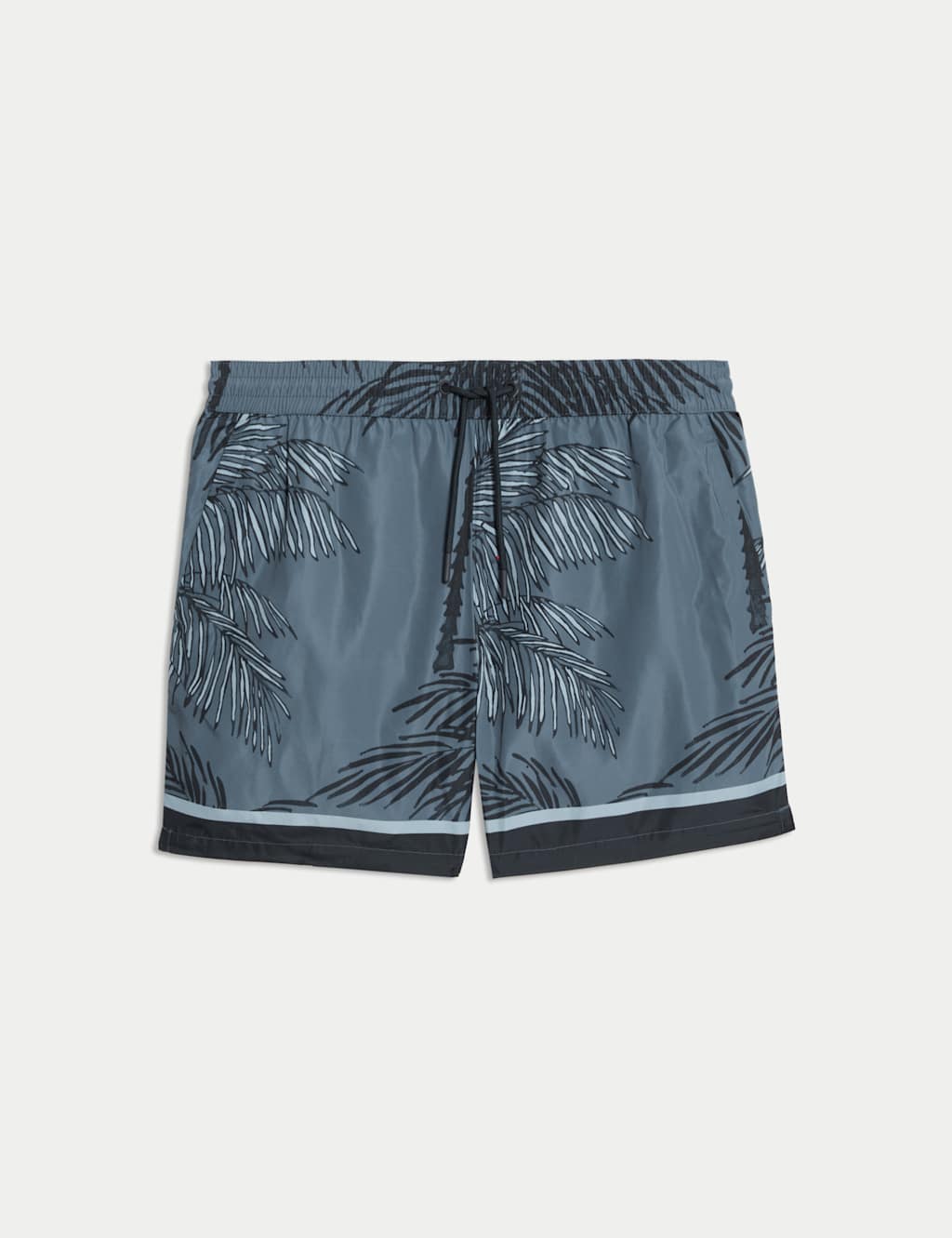 Quick Dry Leaf Print Swim shorts 2 of 7