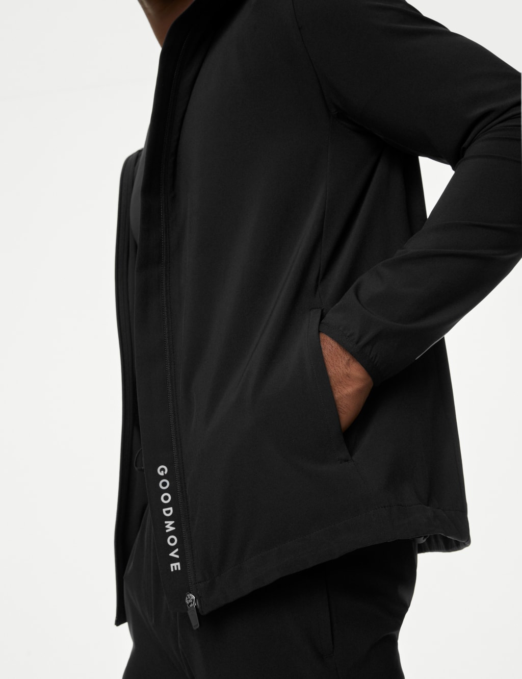 Zipper sleeve jacket clearance